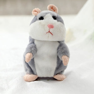 Hot Talking Hamster Electronic Pet Plush Toy Cute Sound Record Hamster Educational Toy for Kids Birthday Gift for Boy and Girl