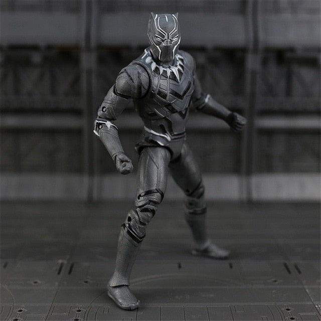 Iron Man Captain America Black Panther Winter Soldier Ant-Man  Falcon Scarlet Witch Vision Hawkeye Action Figure Model Toys N033