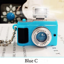 Load image into Gallery viewer, Led Camera Flashing Toys for Kids Digital Camera Keychain Luminous Sound Flash light Pendant Bag Accessories Children Toy
