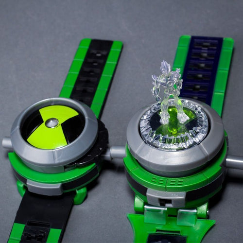 Ben 10 Ultimate Omnitrix Watch Style Kids Projector Watch Japan Genuine Ben10 Watches Toy Wrist Watch