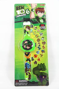 Ben 10 Ultimate Omnitrix Watch Style Kids Projector Watch Japan Genuine Ben10 Watches Toy Wrist Watch